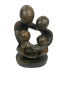 Preview: Shona Skulptur "Familie" aus Serpentin